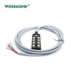 Распределительная коробка VELLEDQ M8-A3-8K3-10.0PUR/GY